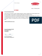 SE CER MTBF Fronius Primo EN PDF