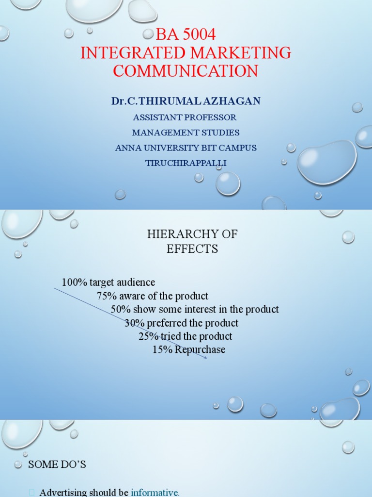 Imc Unit 1 PDF Advertising Target Audience