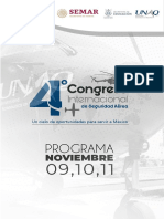 Programa 4to Congreso Internacional Aero