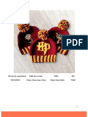 Ensemble 2 PDF CROCHET : Bonnet pompon fourrure & Bonnet point