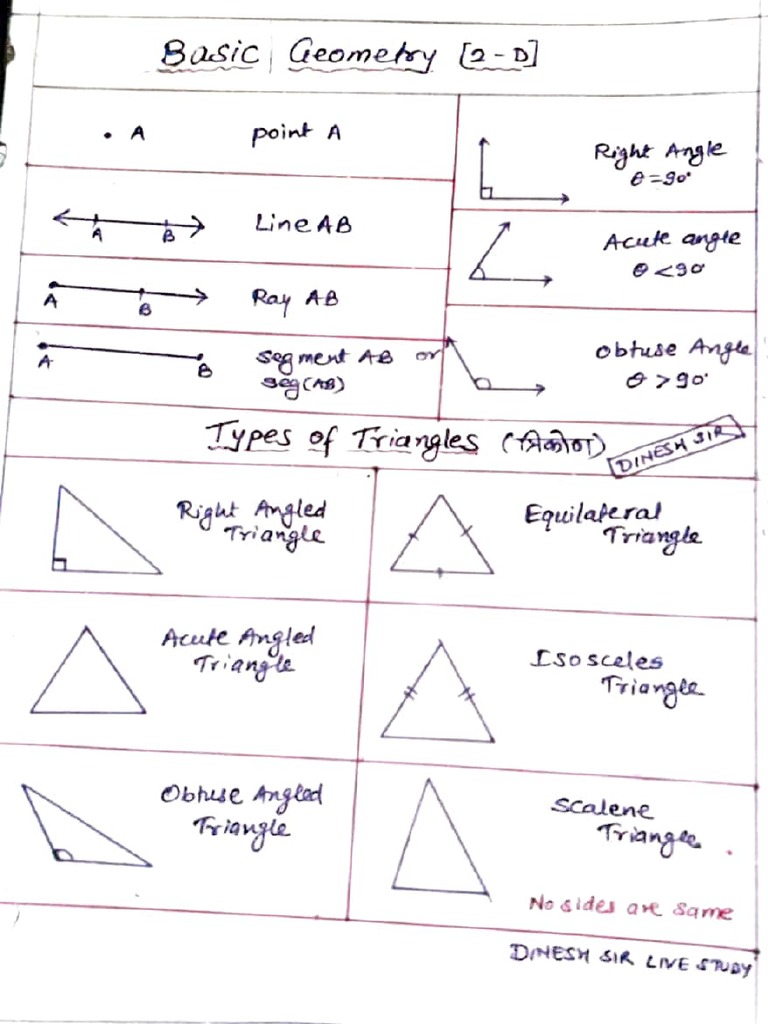 Basic Geometry PDF | PDF