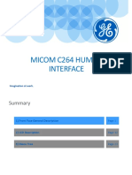04-MiCOM C264 Human Interface - Rev K