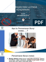 Mata Kuliah Uji Kebisingan Kendaraan 2 PDF