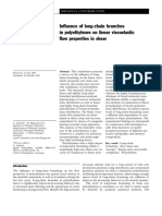 Influence of Long-Chain Branches in Polyethylenes On Linear Viscoelastic Flow Properties in Shear PDF