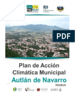 Plan Accion Climatica Municipal Autlan 2012 - 2015