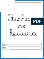 Fichas de Leitura PDF