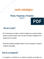Presentacion Planificacion Estrategica, Las 3 P