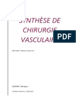 Synthese chirurgie vasculaire 2020-2021