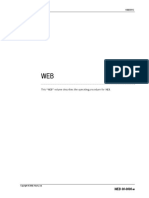 Hitachi Proprietary K6603315-: This "WEB" Volume Describes The Operating Procedure For WEB
