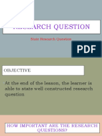 Research Question