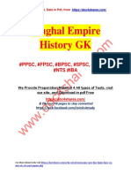 Mughal Empire History GK  