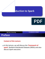 Introduction To Spark PDF