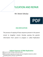 Dna Replication and Repair PDF