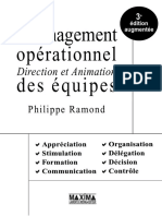 Philippe Ramond - Le Management Opérationnel _ Direction Et Animation Des Équipes 3e Édition