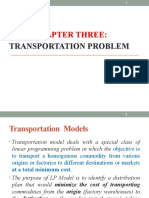 Transportation Problem Solution