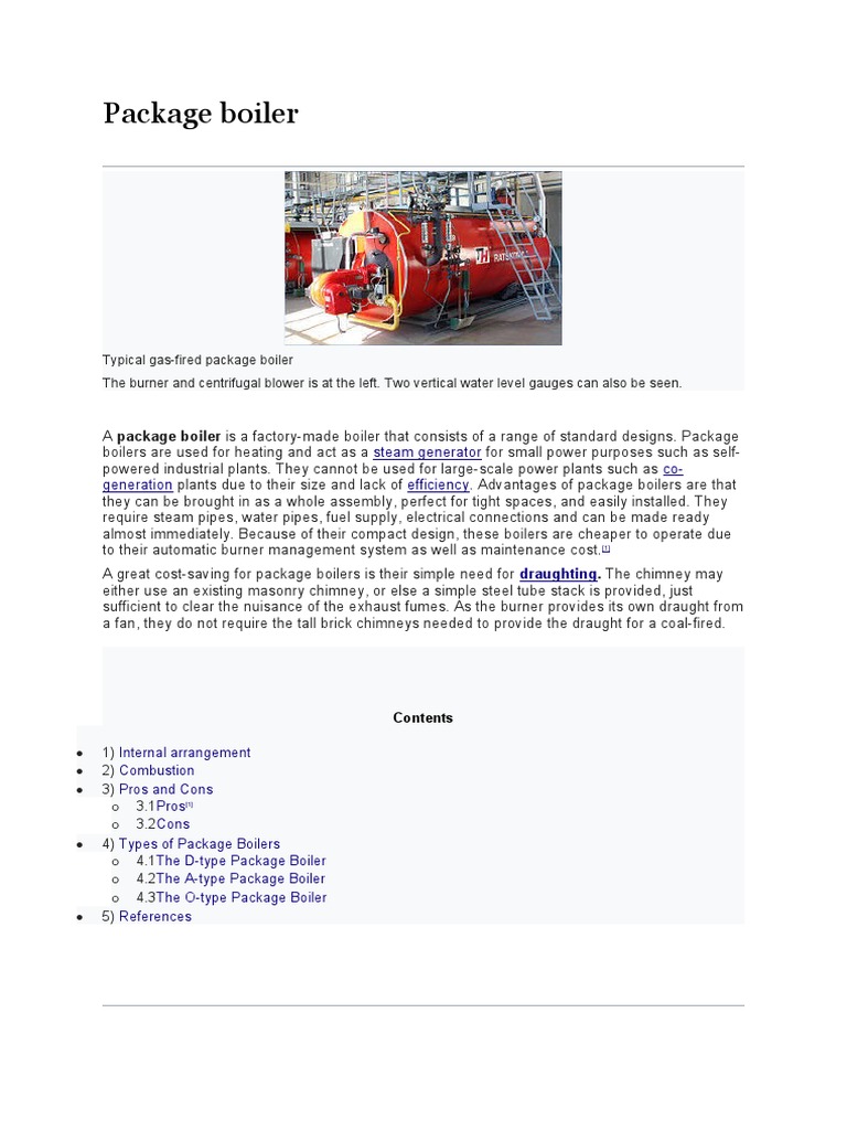 An In-Depth Look at Package Boilers: Types, Designs, Combustion ...