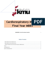 Cardiorespiratory Module PDF