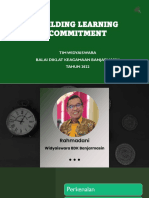 Building Learning Commitment: Tim Widyaiswara Balai Diklat Keagamaan Banjarmasin TAHUN 2022