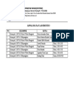 Jadwal Rol Play Lab Semester 3