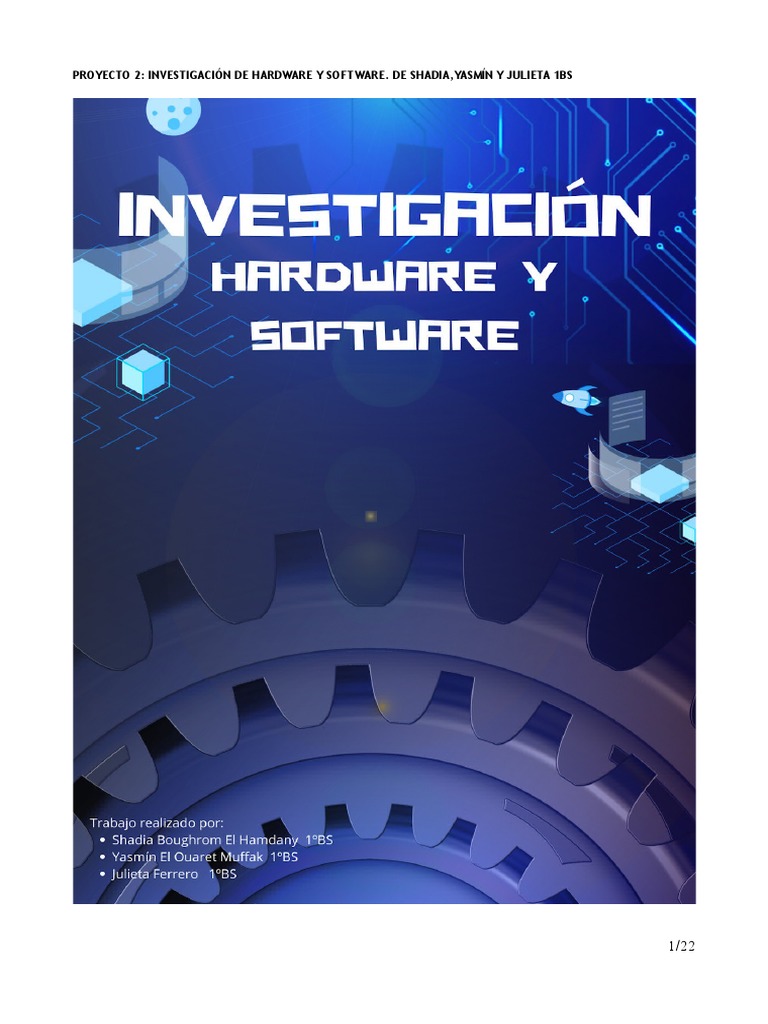 Investigación de Hardware y Software | PDF | Hardware de la computadora ...
