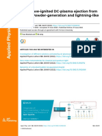 Microwave-Ignited DC-plasma Ejection From Basalt P