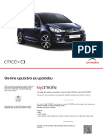 Citroen Upustvo Na Srpskom PDF