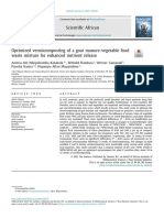 Goat Manure and Food Waste Vermicomposting PDF