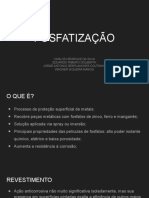 Fosfatização protege metais contra corrosão