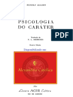 Rudolf Allers - Psicologia Do Caráter PDF