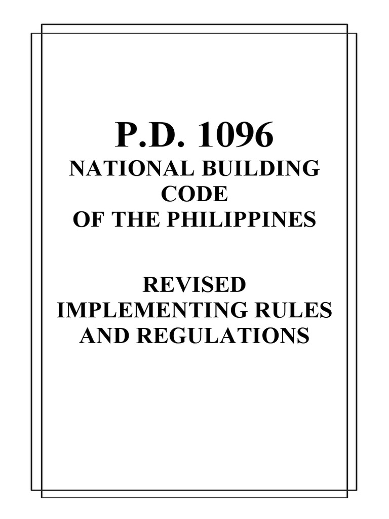 National Building Code of The Philippines Revised Implementing Rules and Regulations PDF