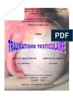 Traumatisme du testicule
