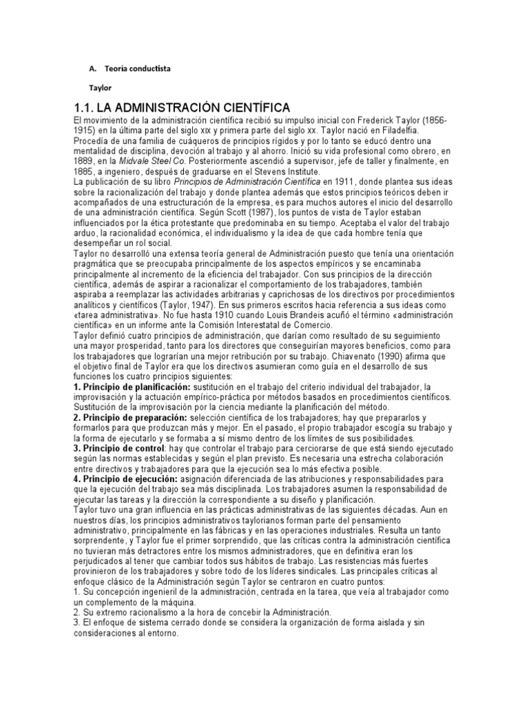 Teorias Del Desarrollo Organizacional Pdf Burocracia Teoría De