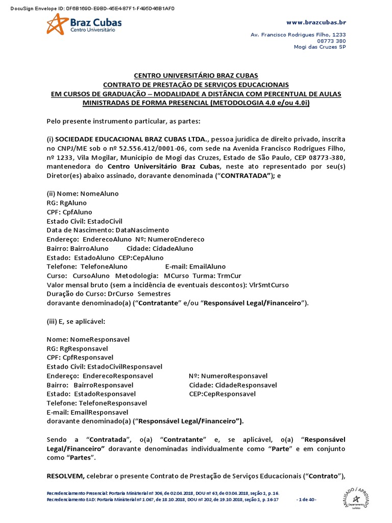 Braz Cubas Grad 4.0 e 4.0i 2023.1 PDF PDF Educação à distância