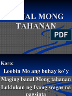 Banal Mong Tahanan