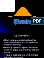 Uji Normalitas - Pertemuan 4 PDF
