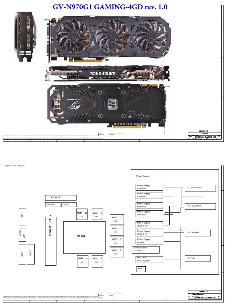 Gigabyte GTX970 - GV-N970G1 GAMING-4GD PDF1 - 230309 - 104705 PDF | PDF ...