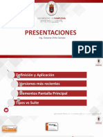 Tema Presentaciones