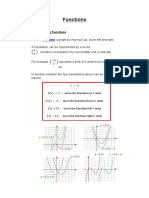 Notes (Transformations of Functions)