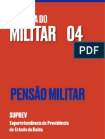 Pensão militar Bahia guia dependentes PM BM