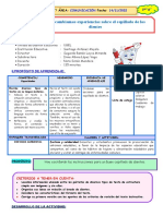 Sesion de Aprendizaje Comunicacion - 2abc