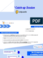 HTTP Catch-Up Session - Orientation Slides How To Access and Navigate Edpuzzle
