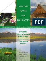 Selecting Plants For Pollinators: Northern Rocky Mountain Forest-Steppe