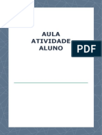 Aula atividade sobre glicólise e metabolismo energético