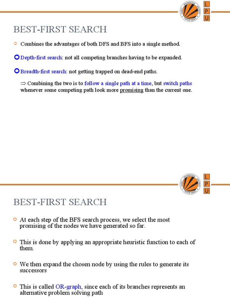 Best-First Search Algorithm Overview | PDF | Computer Science ...