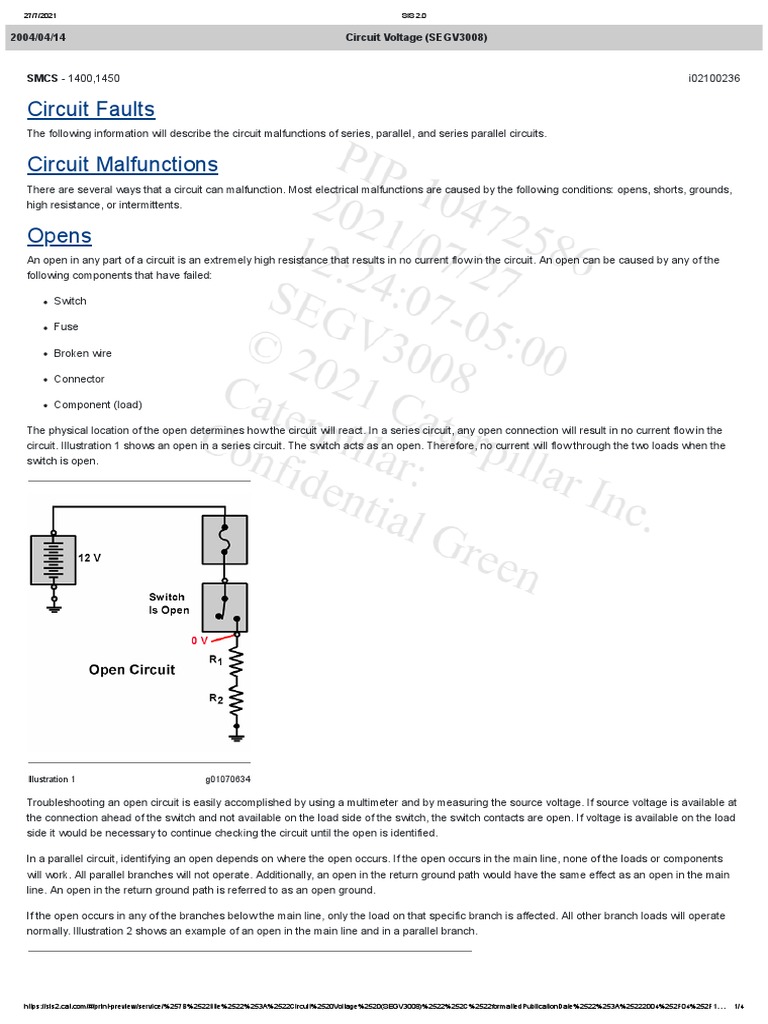 CAT 910 Circuite Voltaje | PDF | Electrical Network | Switch