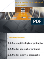 Tema 2 - Organizația