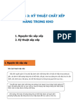 CHƯƠNG 3 KỸ THUẬT CHẤT XẾP HÀNG TRONG KHO