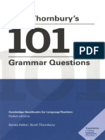 Scott Thornbury S 101 Grammar Questions