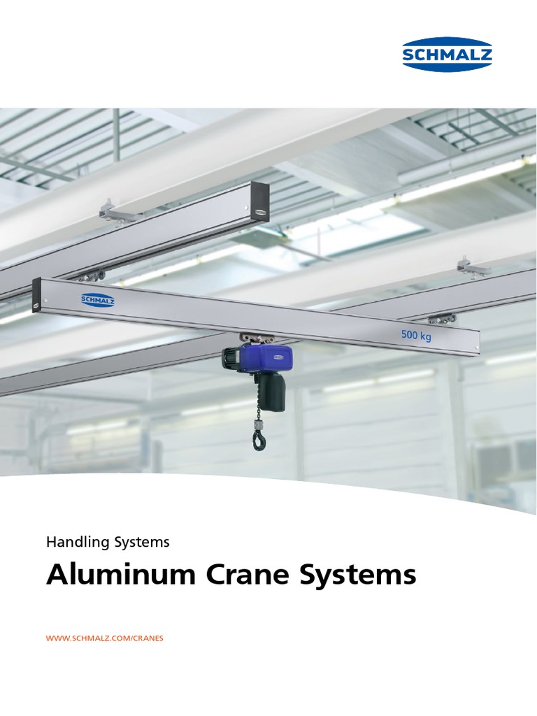 Aluminum Crane Systems 1110701 | PDF | Crane (Machine) | Manufactured Goods