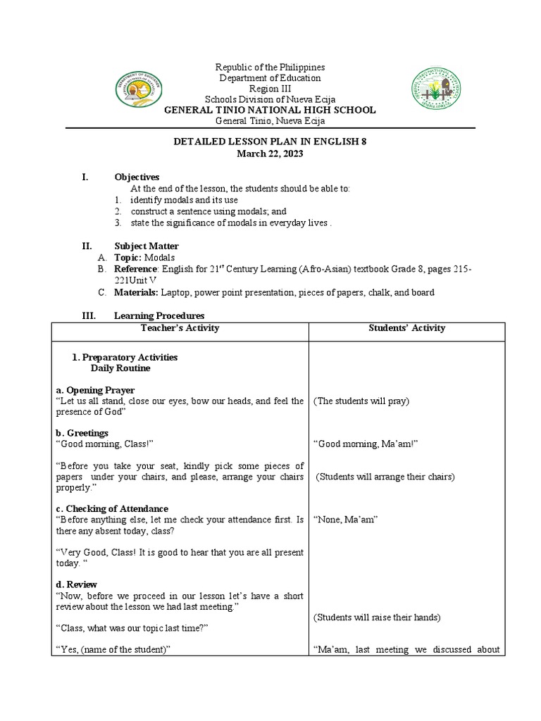 Modals Lp Pdf Verb Linguistics